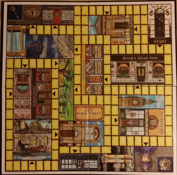 221 B Baker Street The Master Detective Game (1980s)   03