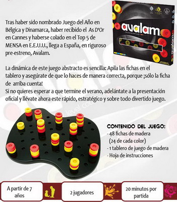 Avalam de Philippe Deweys