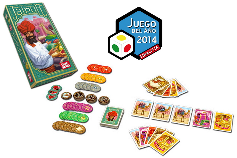 Jaipur, de Sébastien Pauchon (Asmodée Ibérica) Jaipur, de Sébastien Pauchon (Asmodée Ibérica)