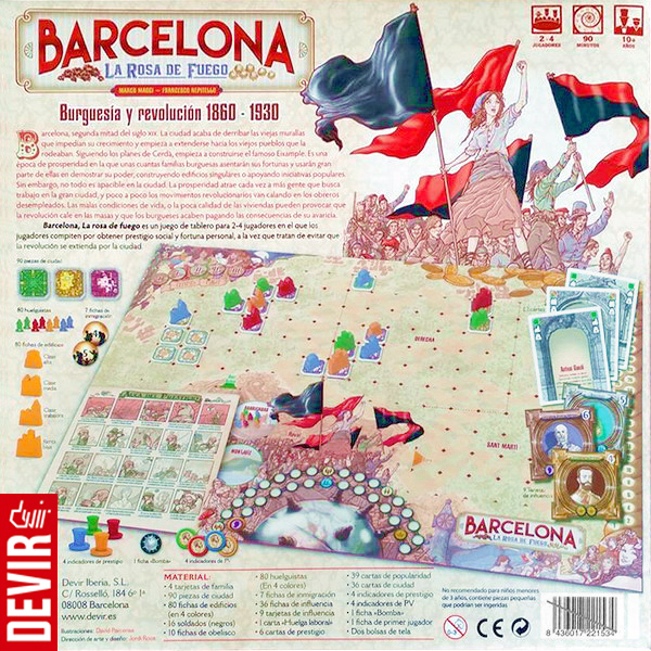 Barcelona la rosa de fuego