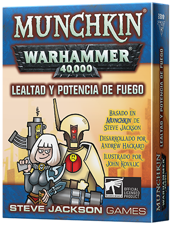 munchkin Warhammer 40.000   Lealtad y potencia de fuego   01