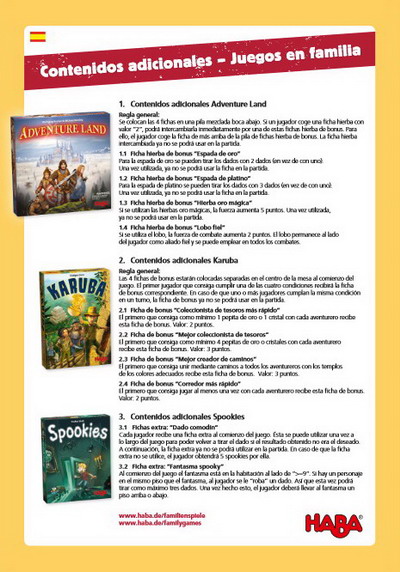 Contenidos adicionales