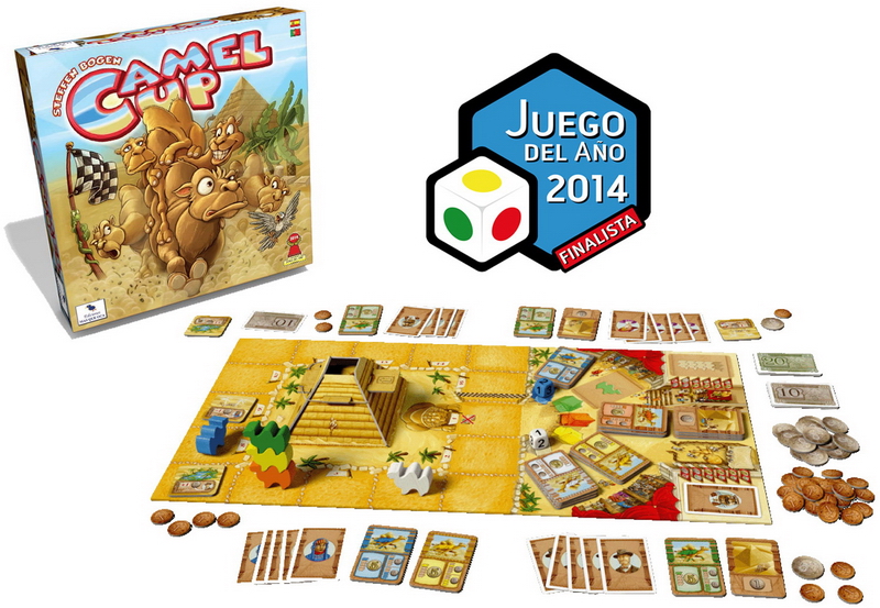 Camel up, de Steffen Bogen (Ediciones Masqueoca) Camel up, de Steffen Bogen (Ediciones Masqueoca)