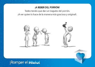 ¡Romper el hielo! ¡Romper el hielo!