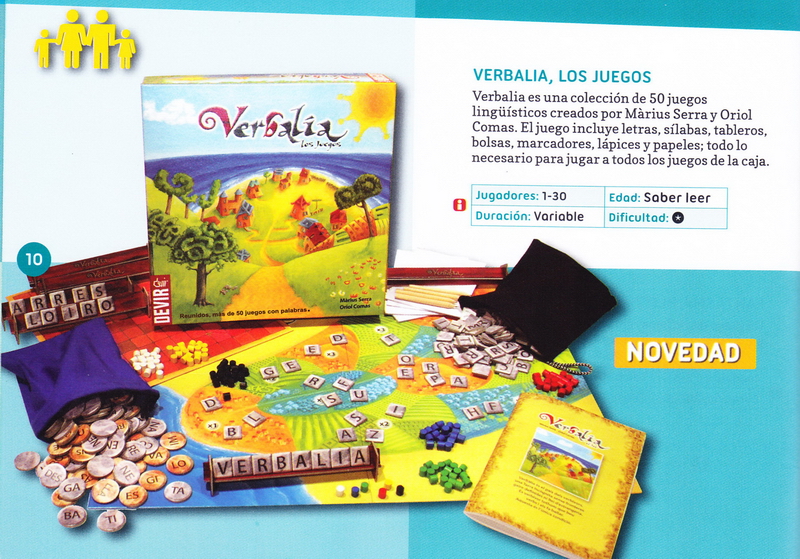 Verbalia, los juegos, de Marius Serra & Oriol Comas. Verbalia, los juegos, de Marius Serra & Oriol Comas.