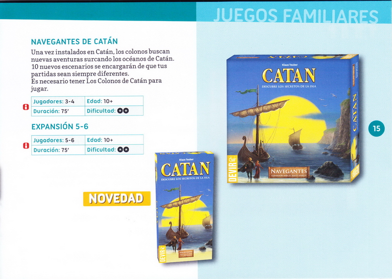 Navegantes de Cat&aacute;n y la Expansi&oacute;n 5-6 jugadores de Navegantes de Cat&aacute;n