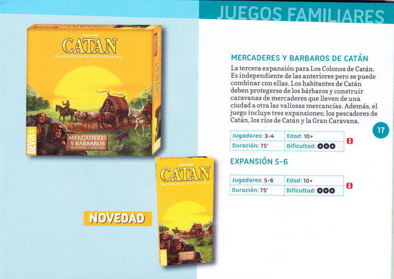 Mercaderes y b&aacute;rbaros de Cat&aacute;n y la Expansi&oacute;n 5-6 jugadores de Mercaderes y b&aacute;rbaros de Cat&aacute;n