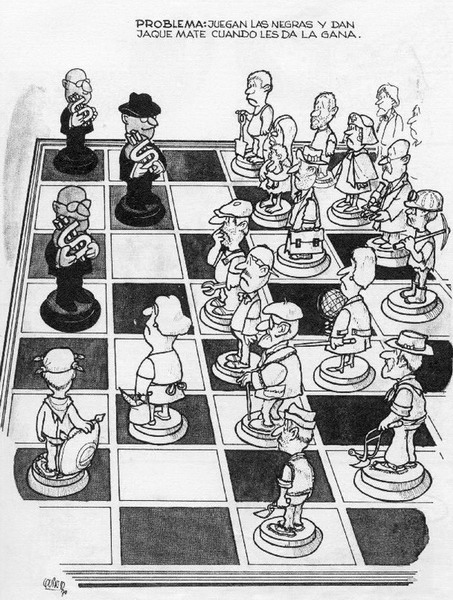 Problema de Ajedrez - Quino