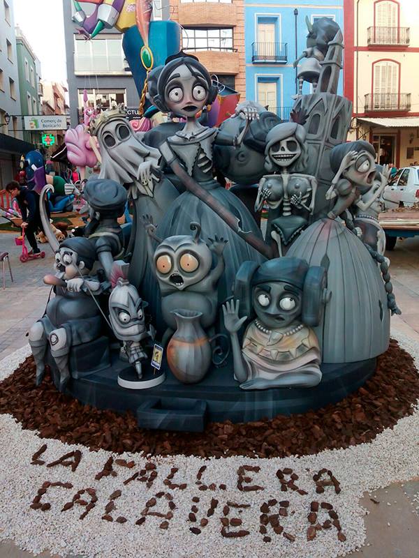 Falla La Fallera Calavera