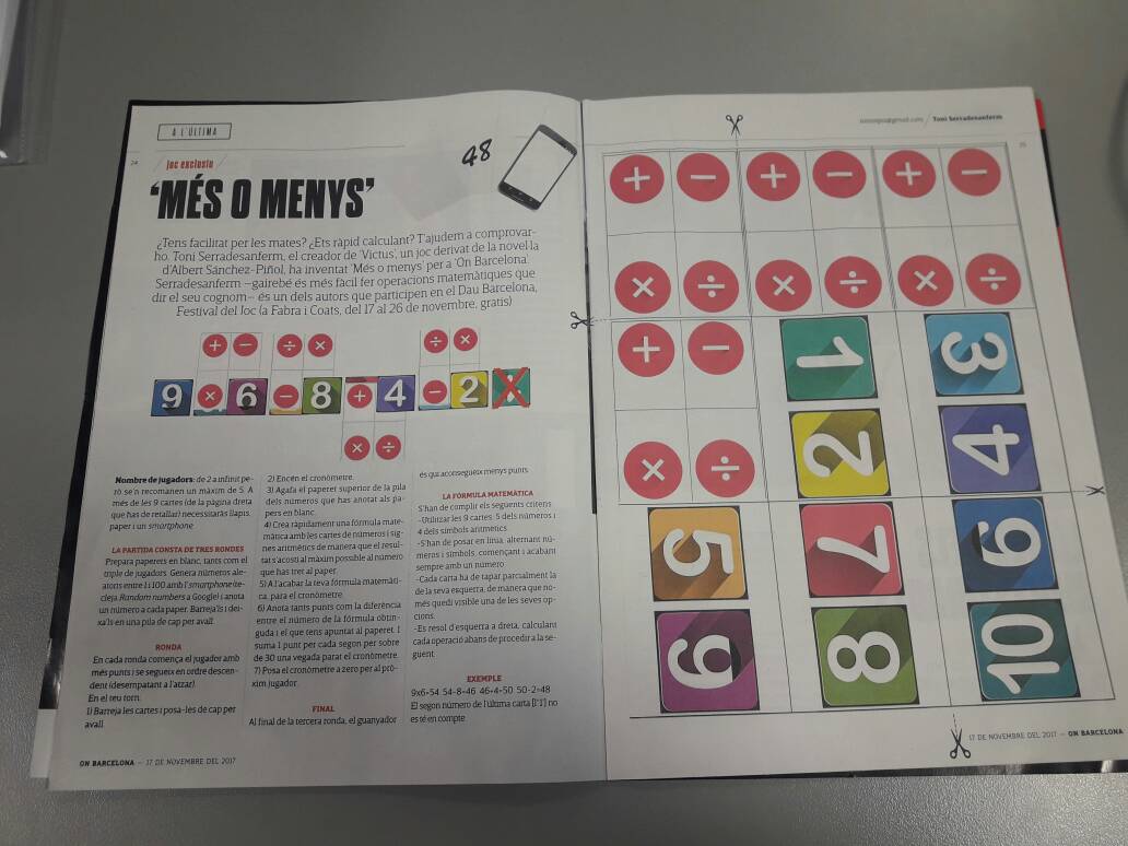 M&egrave;s o menys