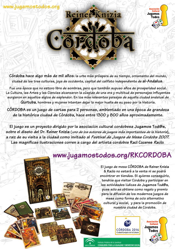 CÓRDOBA de Reiner Knizia