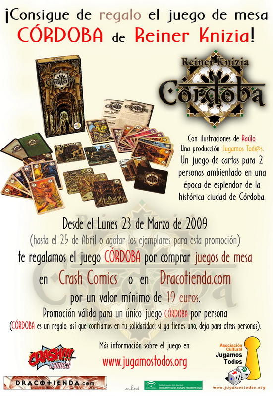 CÓRDOBA de Reiner Knizia de regalo