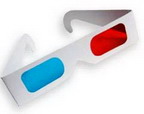 Gafas 3D azul/rojo Gafas 3D azul/rojo