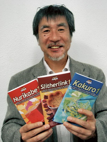Maki Kaji, creador del Sudoku, en Córdoba Maki Kaji, padrino del Sudoku, en Córdoba