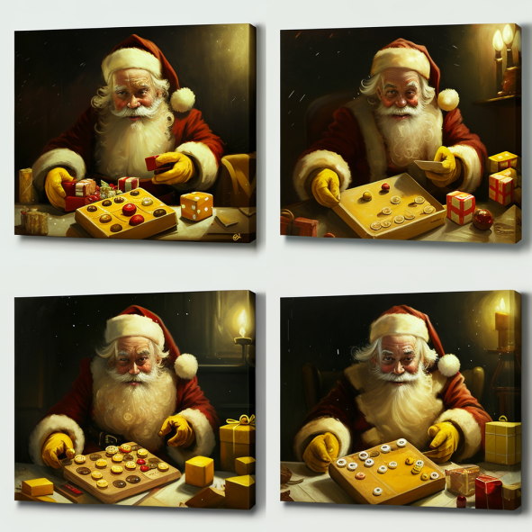 Santa Clavos juega