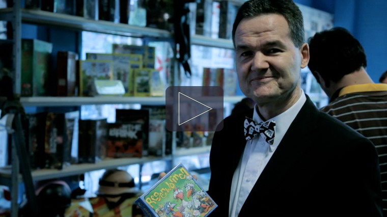 Game designer Reiner Knizia Game designer Reiner Knizia