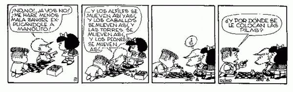 Mafalda & Ajedrez