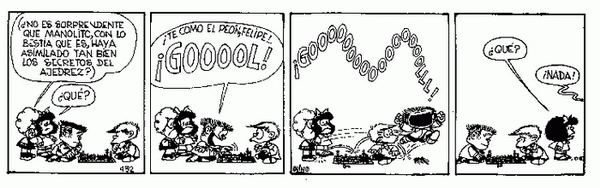 Mafalda & Ajedrez