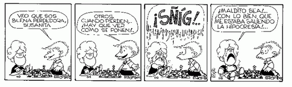 Mafalda & Ajedrez