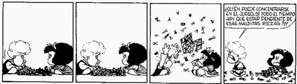 Mafalda & Ajedrez