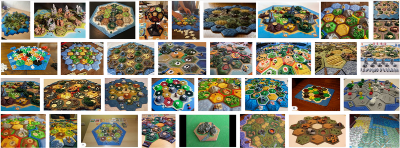 CATAN 3D artesanales