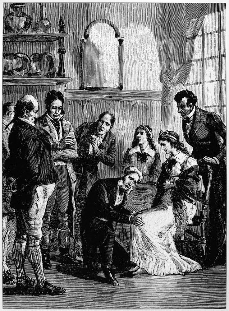 El exámen del Dr. Austin Flint en 1851